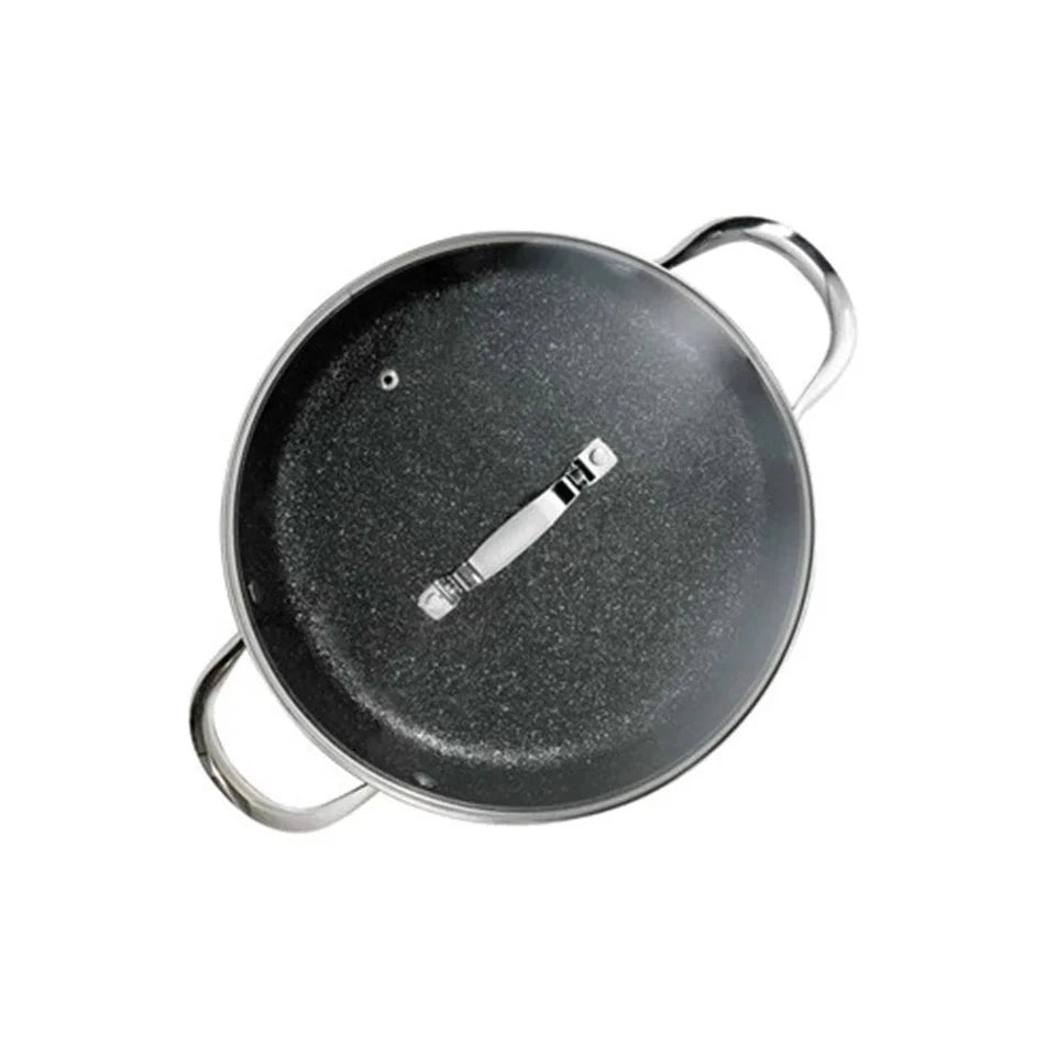 Rock Saute Pan with Lid Size 28cm by Baccarat