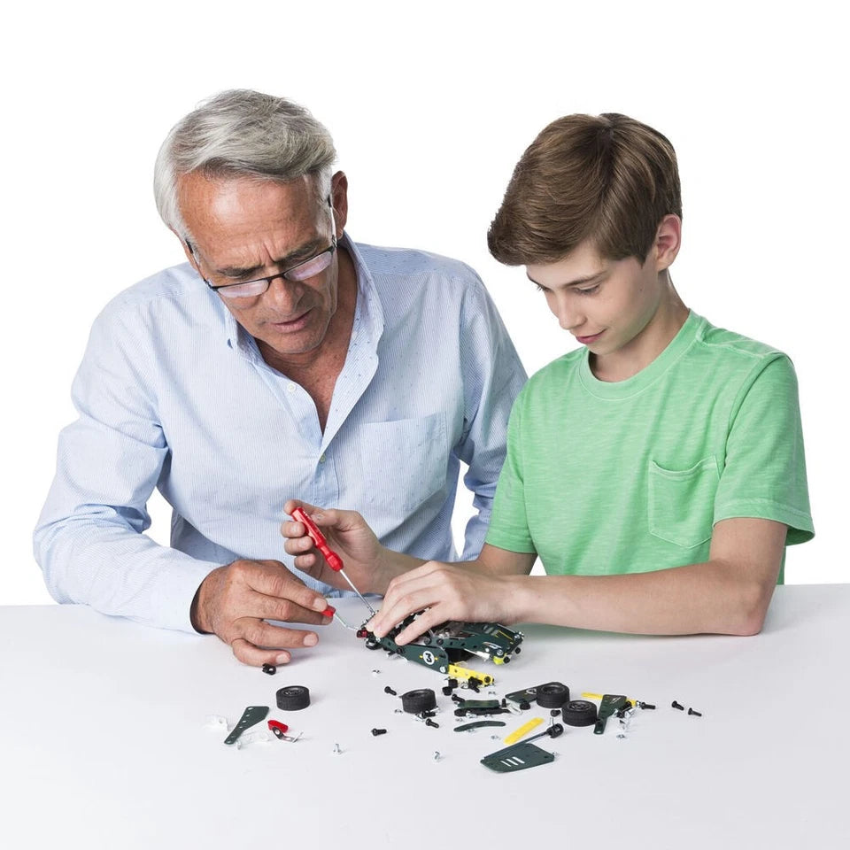 174pc Meccano 5-in-1 | Multi Model Roadster | Childrens Building Set 8Y+ | Lego Like