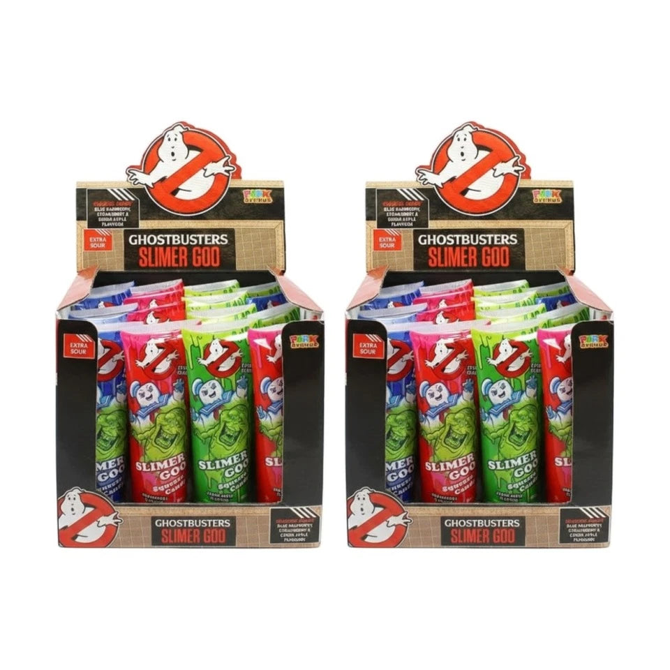 Park Avenue Ghostbusters Squeeze Candy | 32PK Slimer Goo 80g Assorted