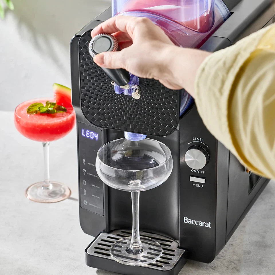 Baccarat The SlushiePro Ice Cream & Slushie Machine | Serves Five | Flavourful Frozen Drinks | 5 Preset Functions |