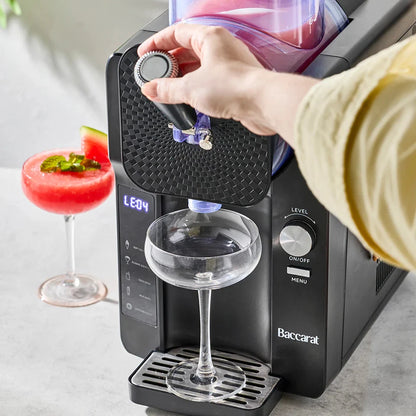 Baccarat The SlushiePro Ice Cream & Slushie Machine | Serves Five | Flavourful Frozen Drinks | 5 Preset Functions |