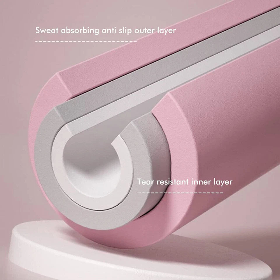 Adjustable Yoga Body Stick | Open Shoulder Standing Posture Corrector | Open Back | Pink