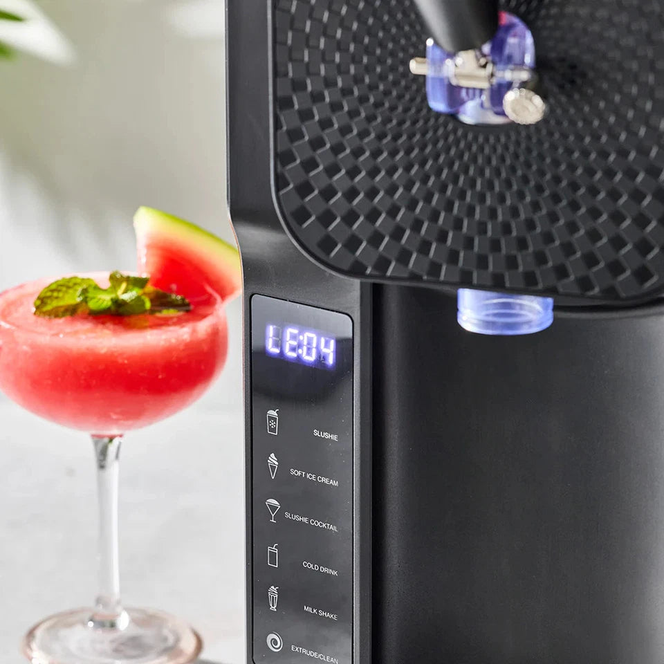 Baccarat The SlushiePro Ice Cream & Slushie Machine | Serves Five | Flavourful Frozen Drinks | 5 Preset Functions |
