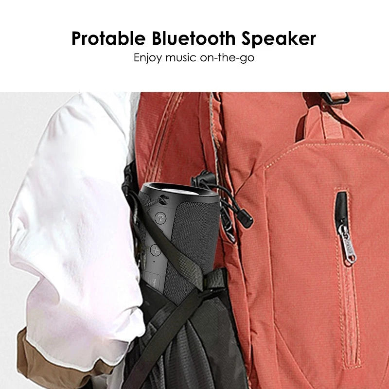 Wireless Bluetooth 5.0 Speaker | Outdoor Portable Loud Stereo Speakers | Waterproof