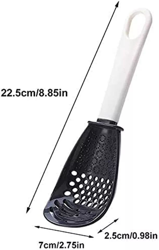 Multi-function Kitchen Utensil Spatula Spoon Cooking Tool Cookware Potato Ricer
