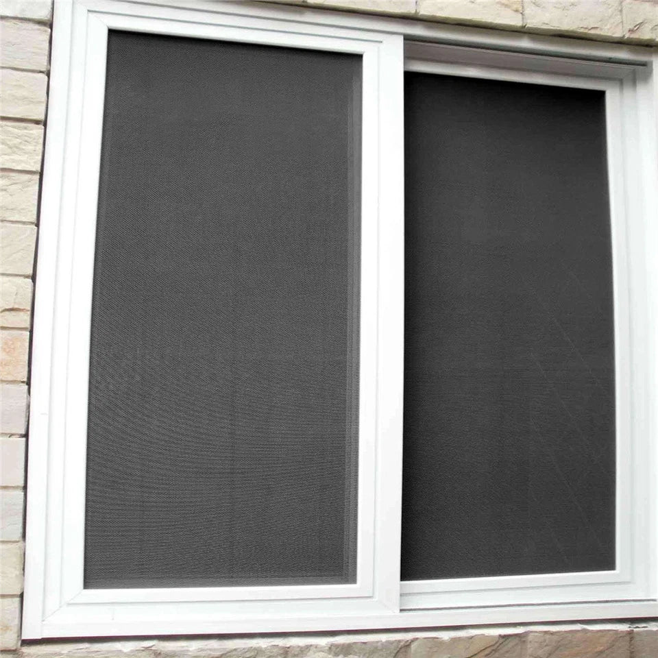 Insect Screen Mesh 100FT /30M | Fiberglass Insect Mesh Roll | Flywire Bug and Insect Screen | Net Mesh Black/ Grey