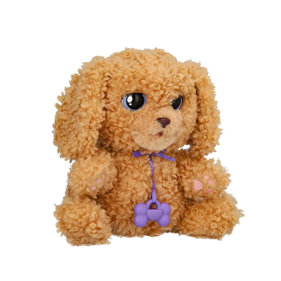 Baby Paws Love & Care Labradoodle Plush Toy w/ Sounds & Reactions Kids 4y+