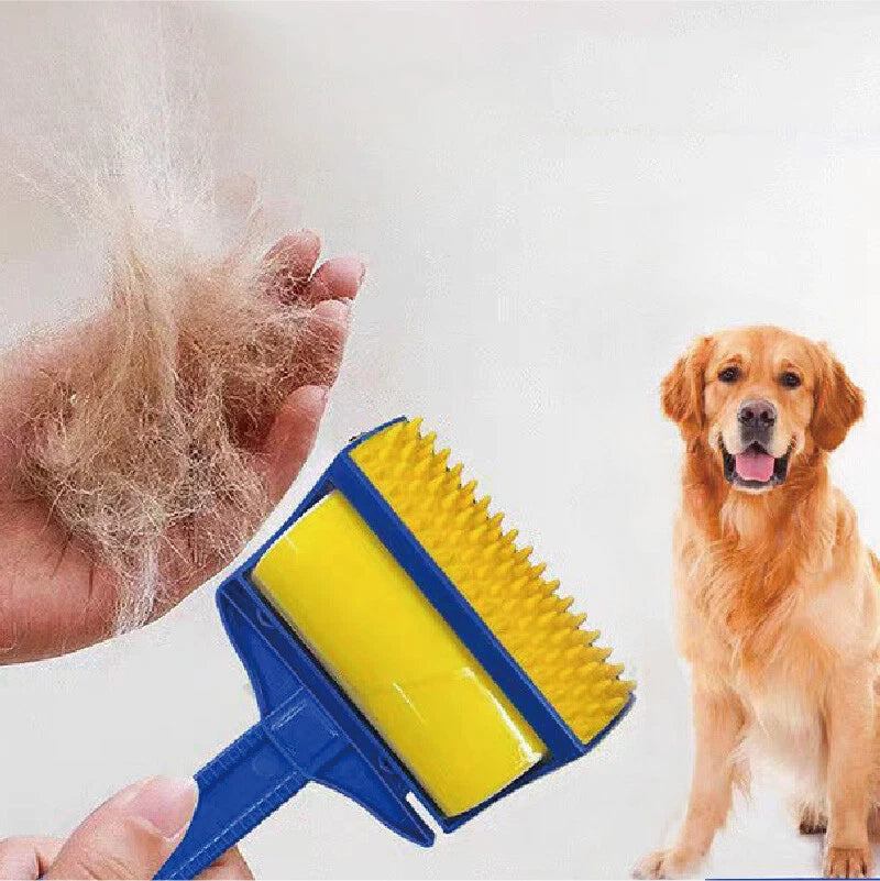 Sticky Buddy Brush Set 2pcs | Reusable Picker Cleaner Lint Roller Pet Hair Remover