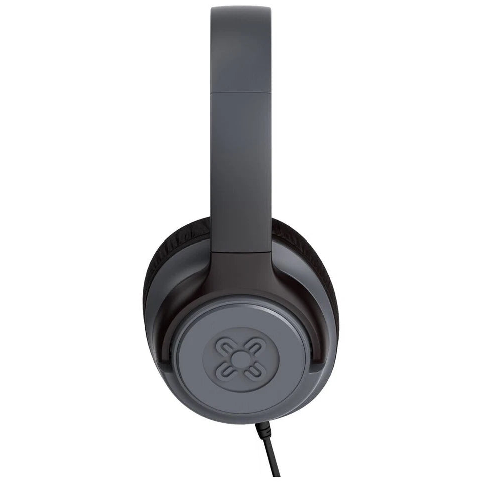 Moki Mixi USB-C Connect Wired Volume Limited Over Ear Kids Headphones Black