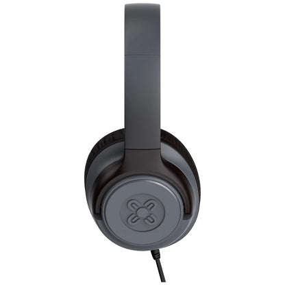 Moki Mixi USB-C Connect Wired Volume Limited Over Ear Kids Headphones Black