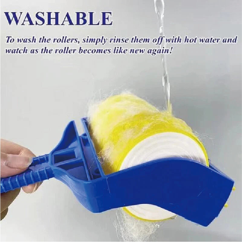 Sticky Buddy Brush Set 2pcs | Reusable Picker Cleaner Lint Roller Pet Hair Remover
