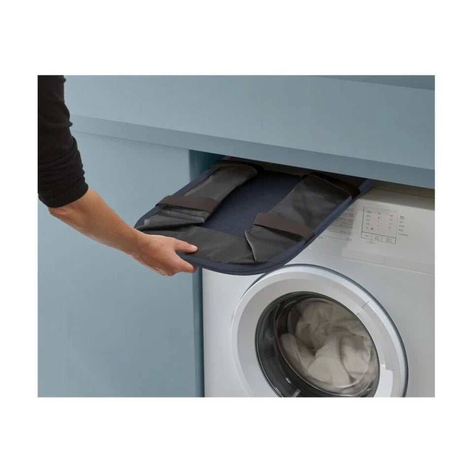 Joseph Hold-All Collapsible Laundry/Washing Basket | With Handles Black | Robust Shape Retaining Basket