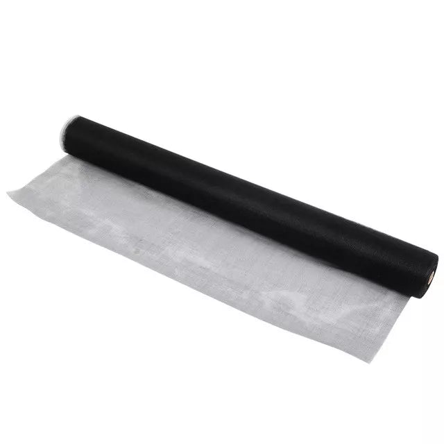 Insect Screen Mesh 100FT /30M | Fiberglass Insect Mesh Roll | Flywire Bug and Insect Screen | Net Mesh Black/ Grey