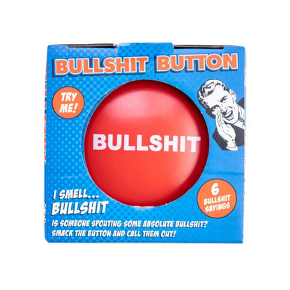 Bullshit Button Novelty Sound Party Game Red Fun & Curiosity