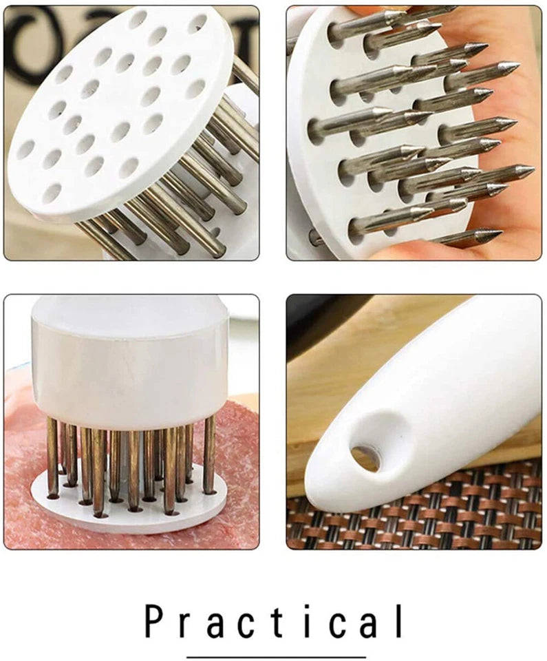 Kitchen Meat Tenderizer Steak Hammer Pin | Black