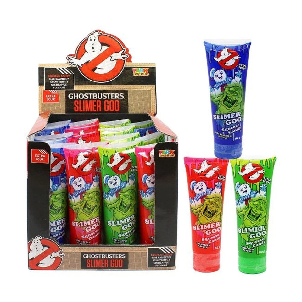Park Avenue Ghostbusters Squeeze Candy | 32PK Slimer Goo 80g Assorted