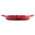 Le Connoisseur Cast Iron Round Grill Pan Size 28X5cm in Red by Baccarat