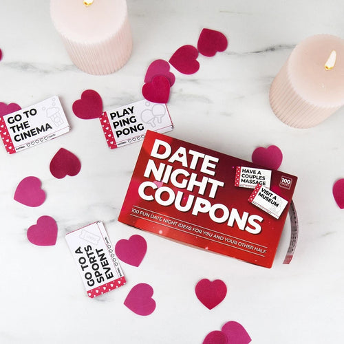100pc Gift Republic Date Night Coupons Couples Romantic Ideas Activity Vouchers