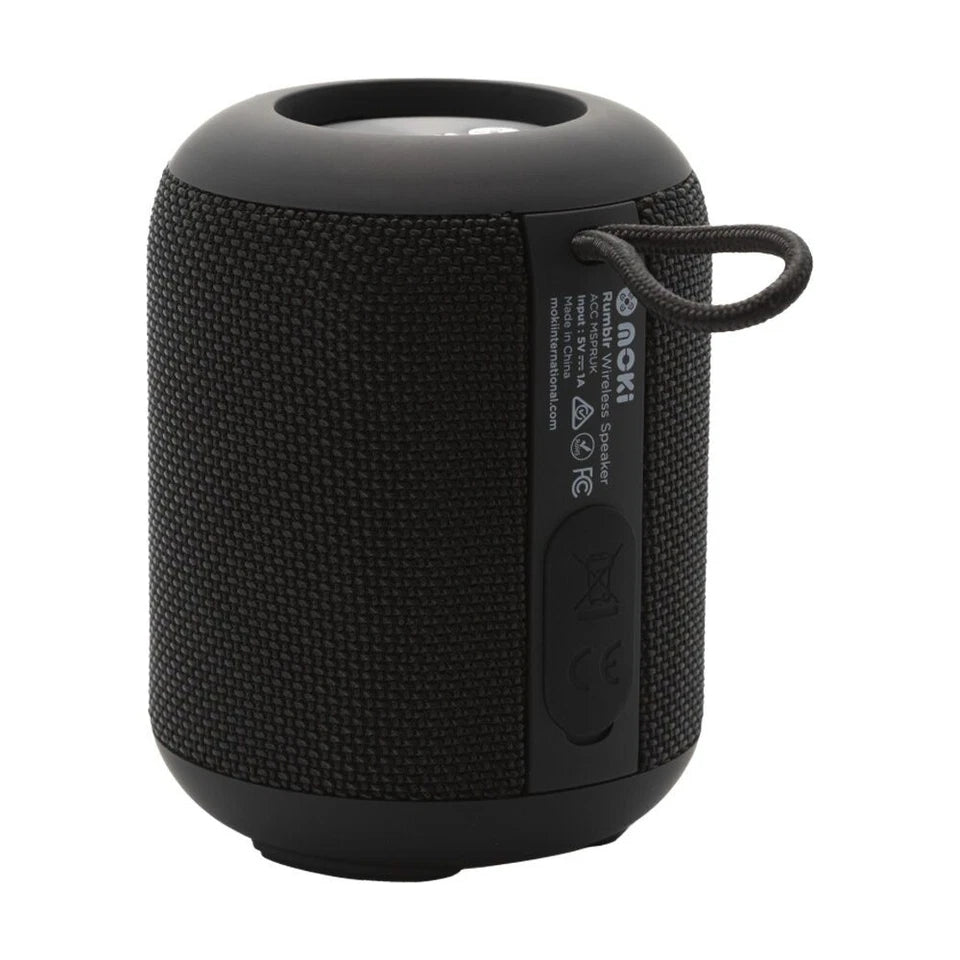 Moki Rumblr IPX7 | Wireless Bluetooth Portable Speaker | Indoor/Outdoor Waterproof | Easy Music Playback