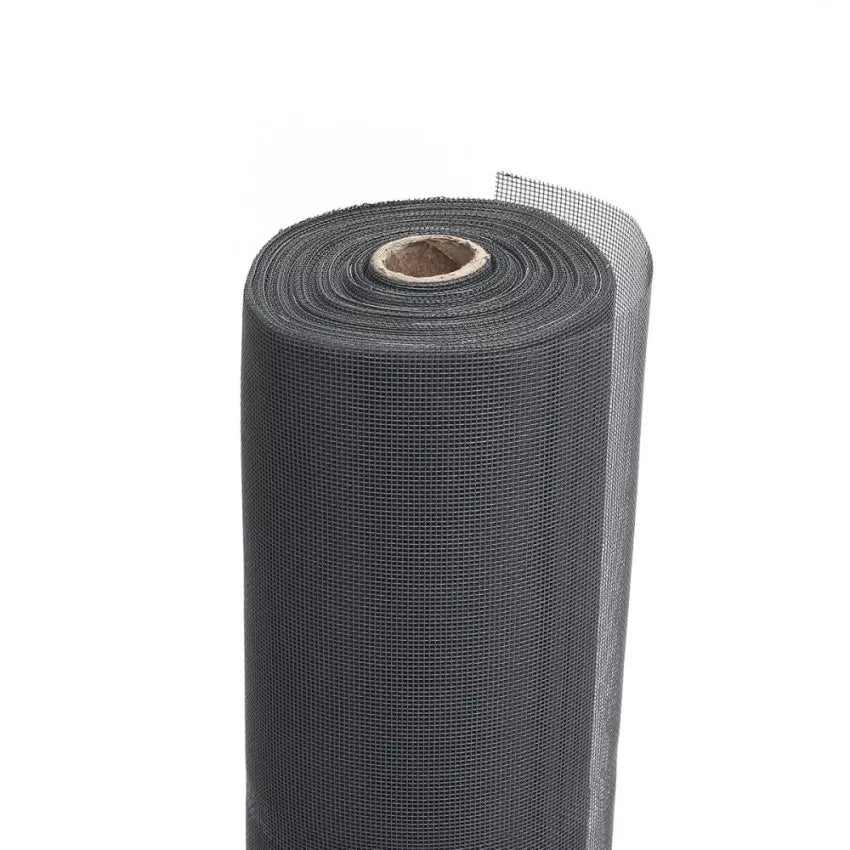 Insect Screen Mesh 100FT /30M | Fiberglass Insect Mesh Roll | Flywire Bug and Insect Screen | Net Mesh Black/ Grey