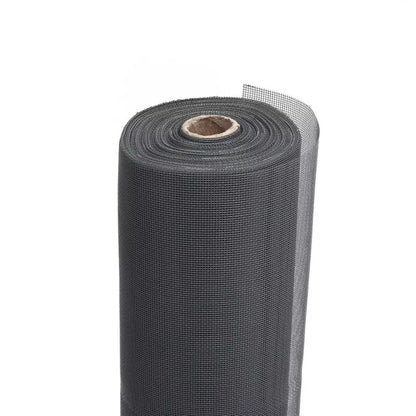 Insect Screen Mesh 100FT /30M | Fiberglass Insect Mesh Roll | Flywire Bug and Insect Screen | Net Mesh Black/ Grey