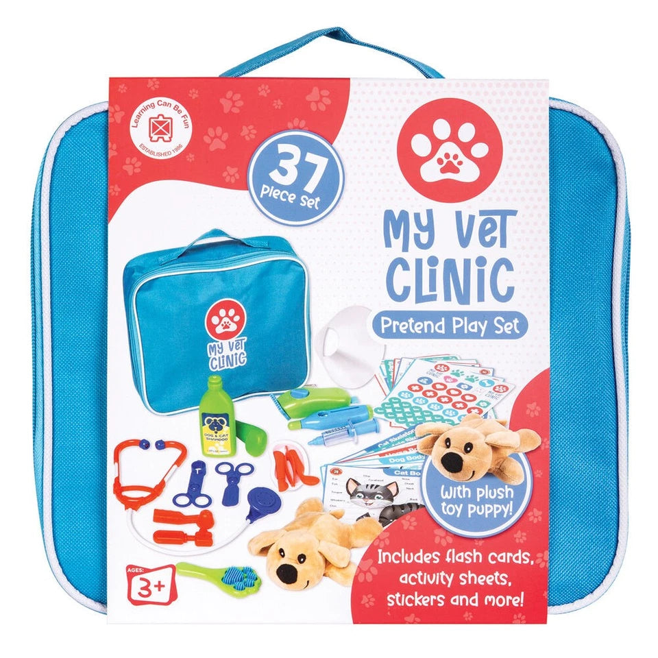 My First Vet Set | Kids Pretend Play Toy Blue | Learning Can Be Fun