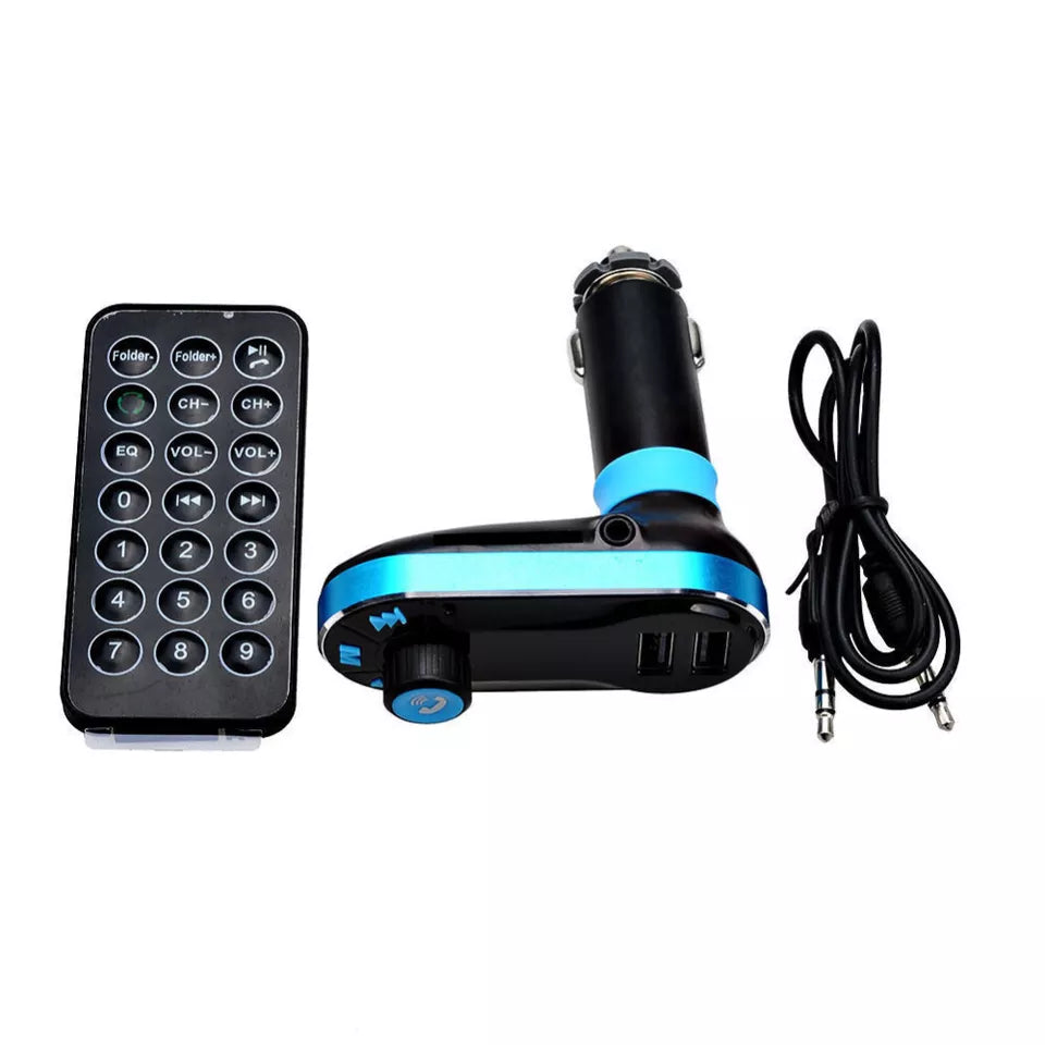 Baseus Handsfree Wireless Bluetooth | Car FM Transmitter | MP3 Player USB Charger AU