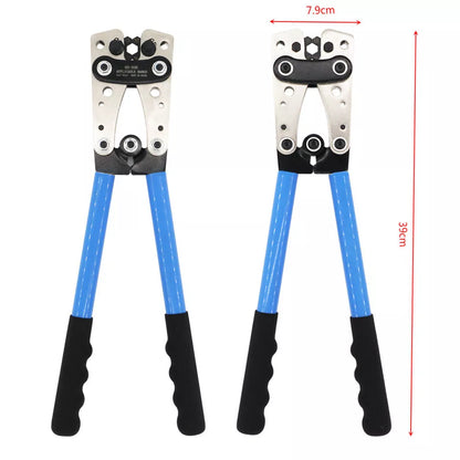 6-50mm² Plug Crimp Tool Wire Crimper Battery Terminal Electric Cable Lug Cutter
