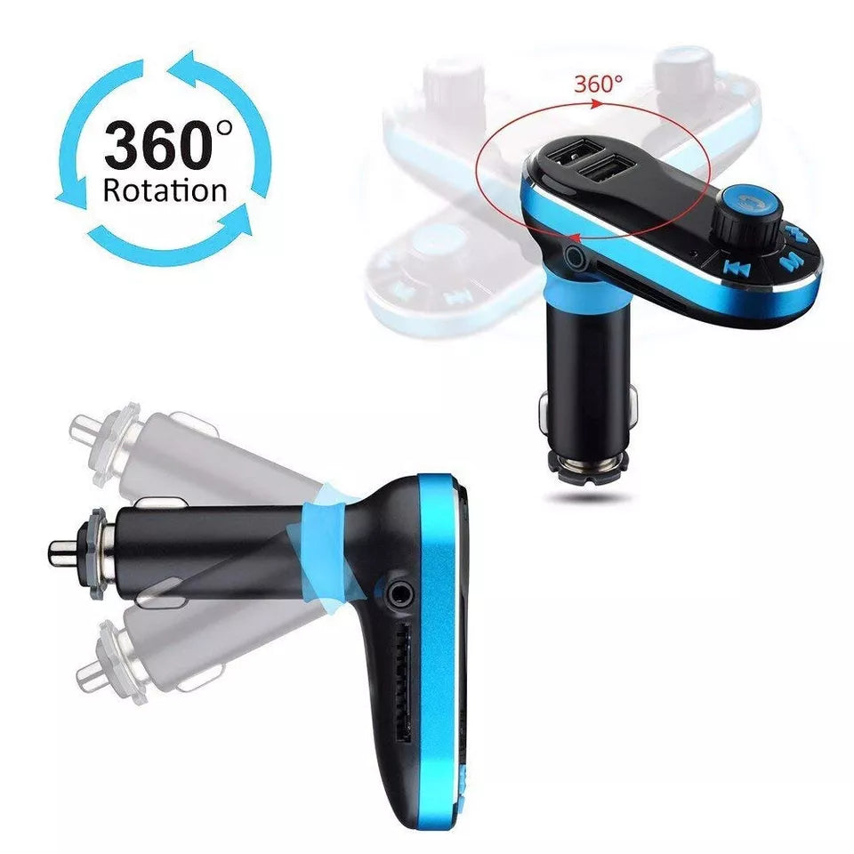 Baseus Handsfree Wireless Bluetooth | Car FM Transmitter | MP3 Player USB Charger AU
