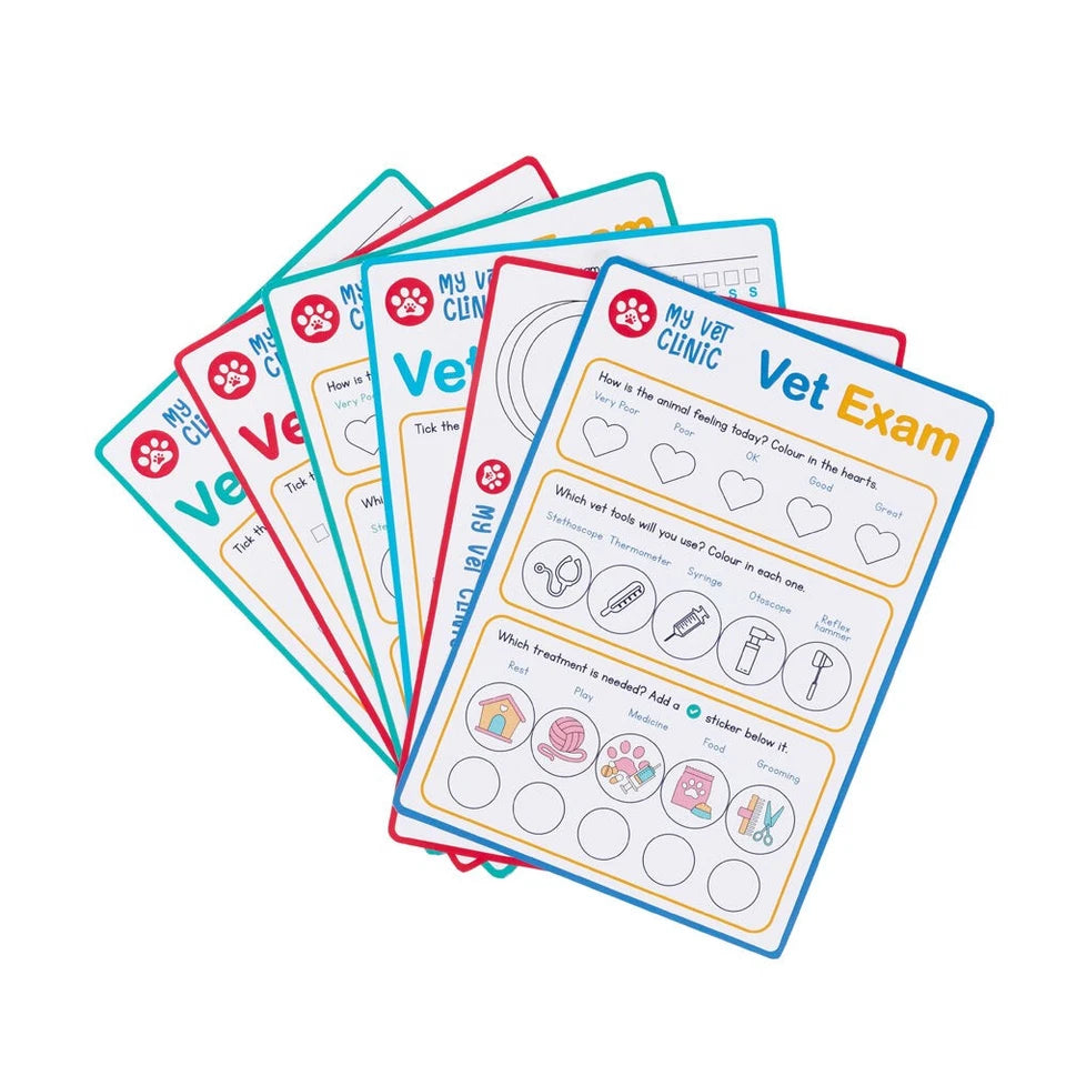 My First Vet Set | Kids Pretend Play Toy Blue | Learning Can Be Fun