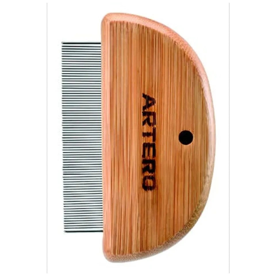 Artero Nature Collection Oval Extra Fine / Flea Pet Grooming Comb 280x100x30mm