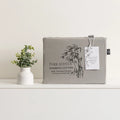 Park Avenue King 500TC Bamboo Cotton Bed Sheet | 2x Pillowcases | Charcoal Linen Set