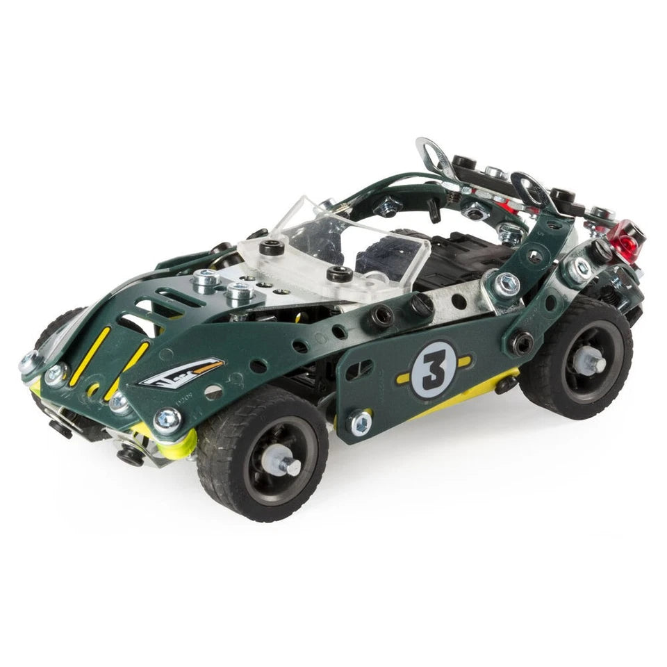 174pc Meccano 5-in-1 | Multi Model Roadster | Childrens Building Set 8Y+ | Lego Like