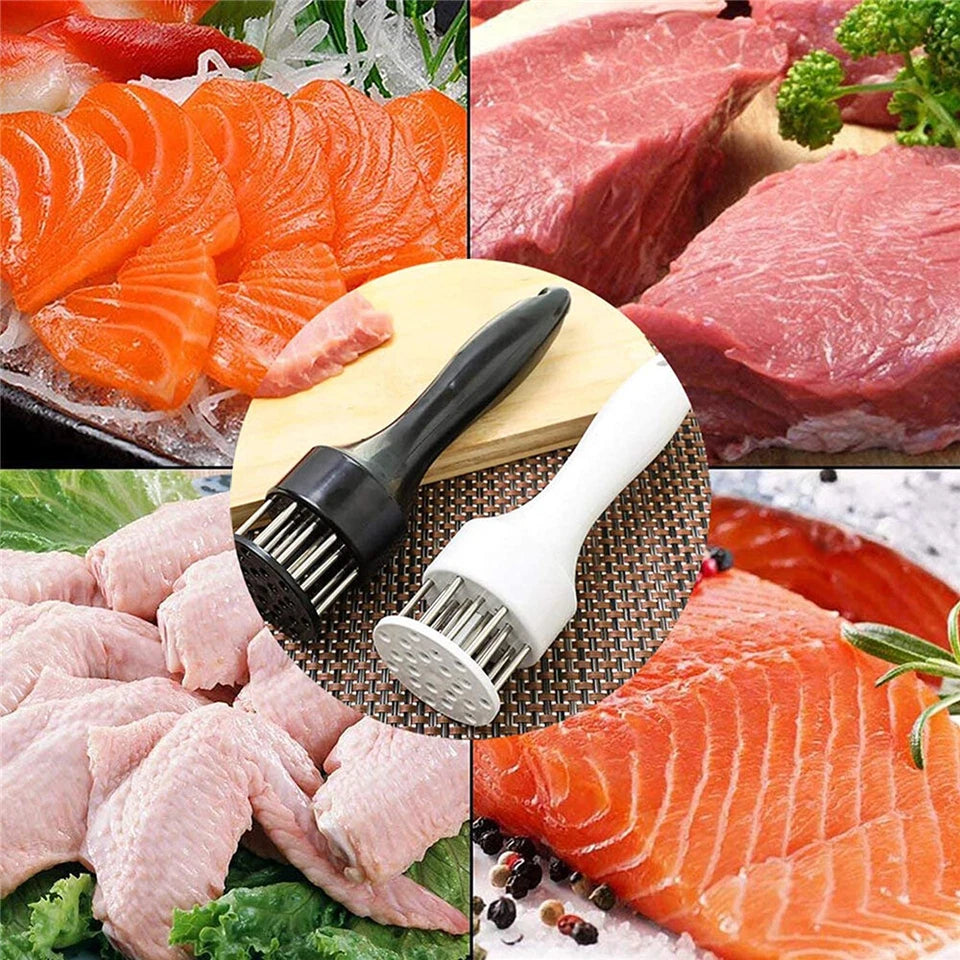 Kitchen Meat Tenderizer Steak Hammer Pin | Black