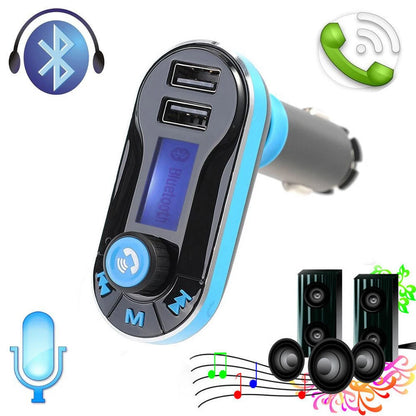 Baseus Handsfree Wireless Bluetooth | Car FM Transmitter | MP3 Player USB Charger AU