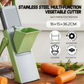 Multifunctional Green Vegetable Slicer Grater Cutter for Home Kitchen Prep