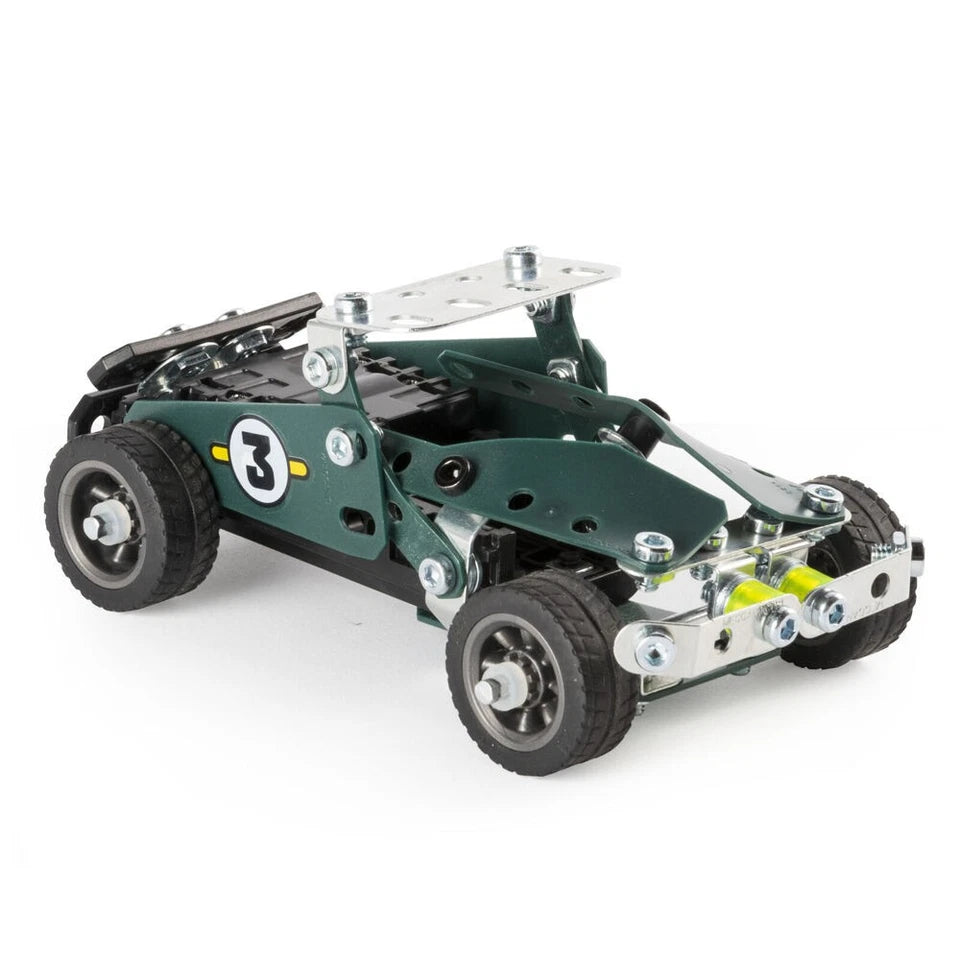 174pc Meccano 5-in-1 | Multi Model Roadster | Childrens Building Set 8Y+ | Lego Like
