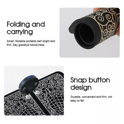 Electric Foot Massager Mat | Relax Muscle Stimulator | USB Recharge Massage Pad | Eight Modes |