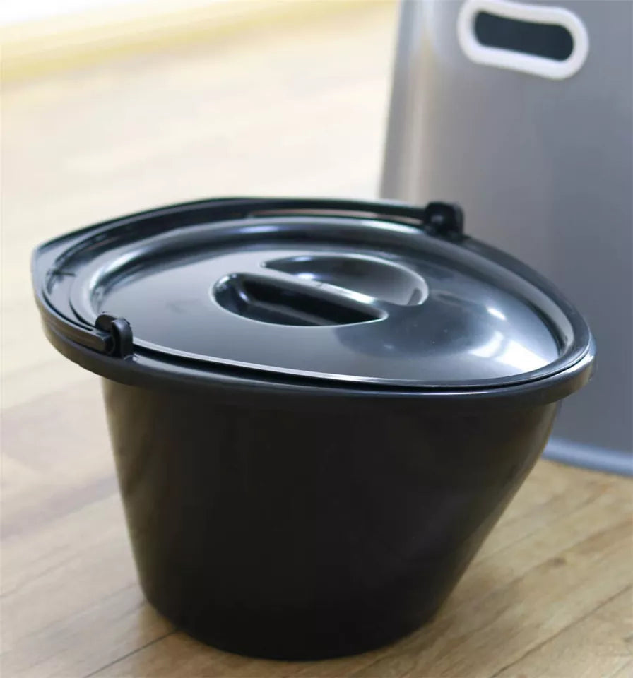 Outdoor Portable Toilet | 6L Capacity Camping Potty | Caravan Travel Camp Boating Tent Hiking | Durable  polyethylene