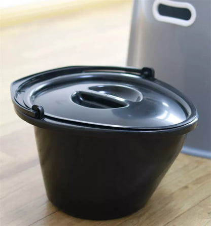 Outdoor Portable Toilet | 6L Capacity Camping Potty | Caravan Travel Camp Boating Tent Hiking | Durable  polyethylene