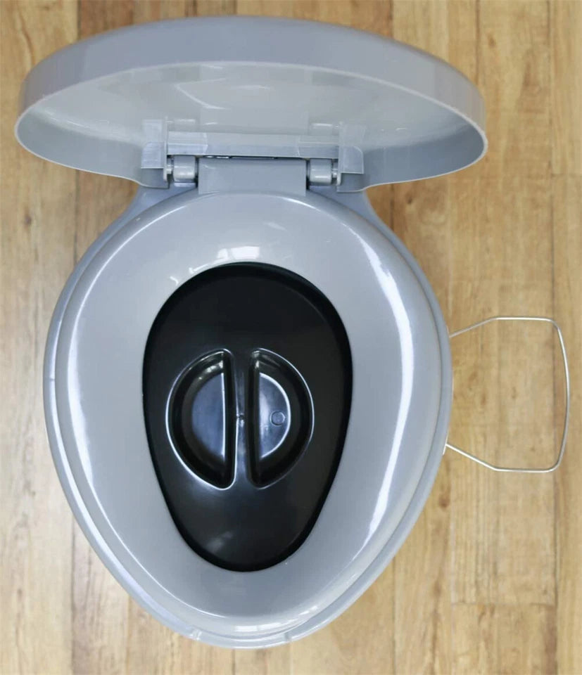 Outdoor Portable Toilet | 6L Capacity Camping Potty | Caravan Travel Camp Boating Tent Hiking | Durable  polyethylene