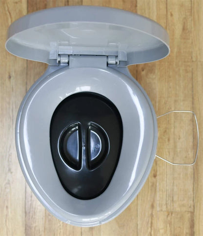 Outdoor Portable Toilet | 6L Capacity Camping Potty | Caravan Travel Camp Boating Tent Hiking | Durable  polyethylene