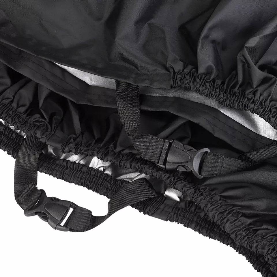 Motorcycle Cover Waterproof | Size L | Wind Shelter Heavy Duty | Dust Storage Protective AU