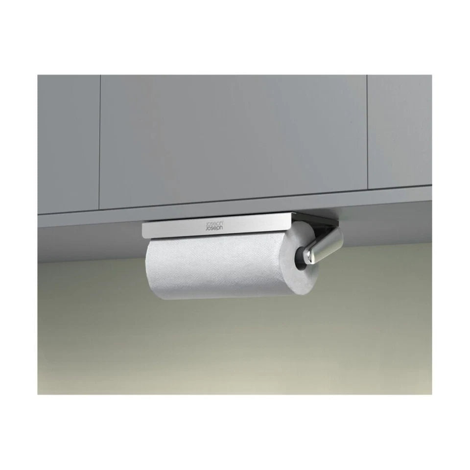 Joseph RollGrip Easy Tear Under Shelf Paper Towel Roll Holder Steel