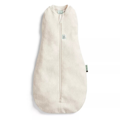 Ergopouch baby/Infant Cocoon Swaddle Bag | Tog 0.2 Size 3-6 Months | Oatmeal Marle
