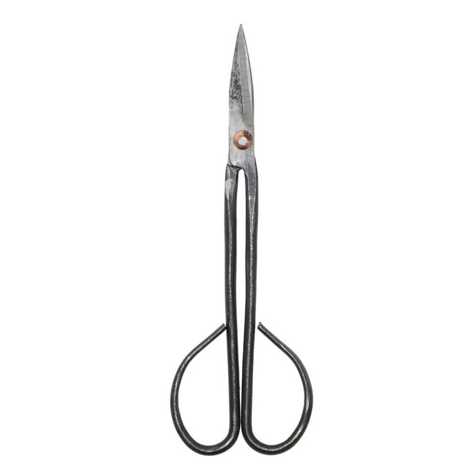 Bonsai Slim Twig Shears | Esschert | Carbon Steel Gardening Tool | Balanced Clippers