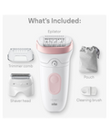 Braun Silk-épil 7 Epilator with 3 Extras