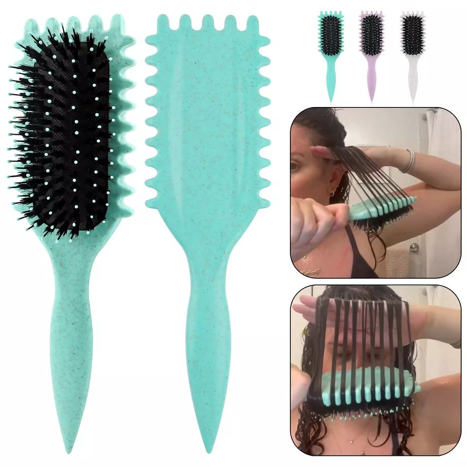 Women Curl Brush | Define Styling Defining Hair Brush | Stylizing Tool Curl Bounce Brush | Suitable for all hair types | Hair Detangler