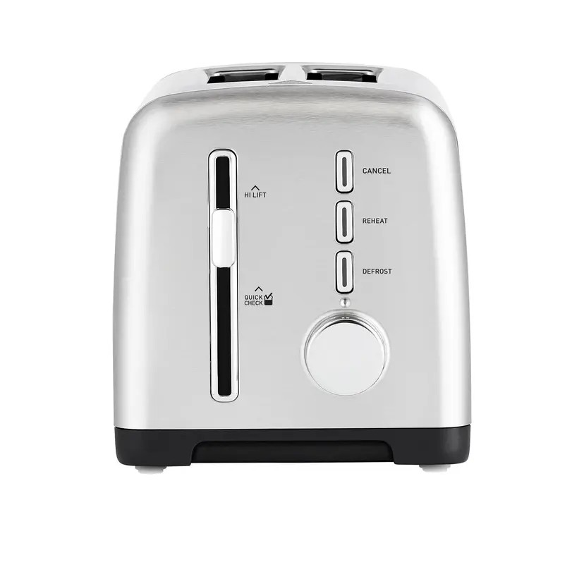 Sunbeam 2 Slice Toaster | Stainless Steel | Nine Browning Settings |