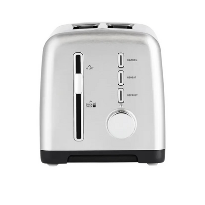 Sunbeam 2 Slice Toaster | Stainless Steel | Nine Browning Settings |